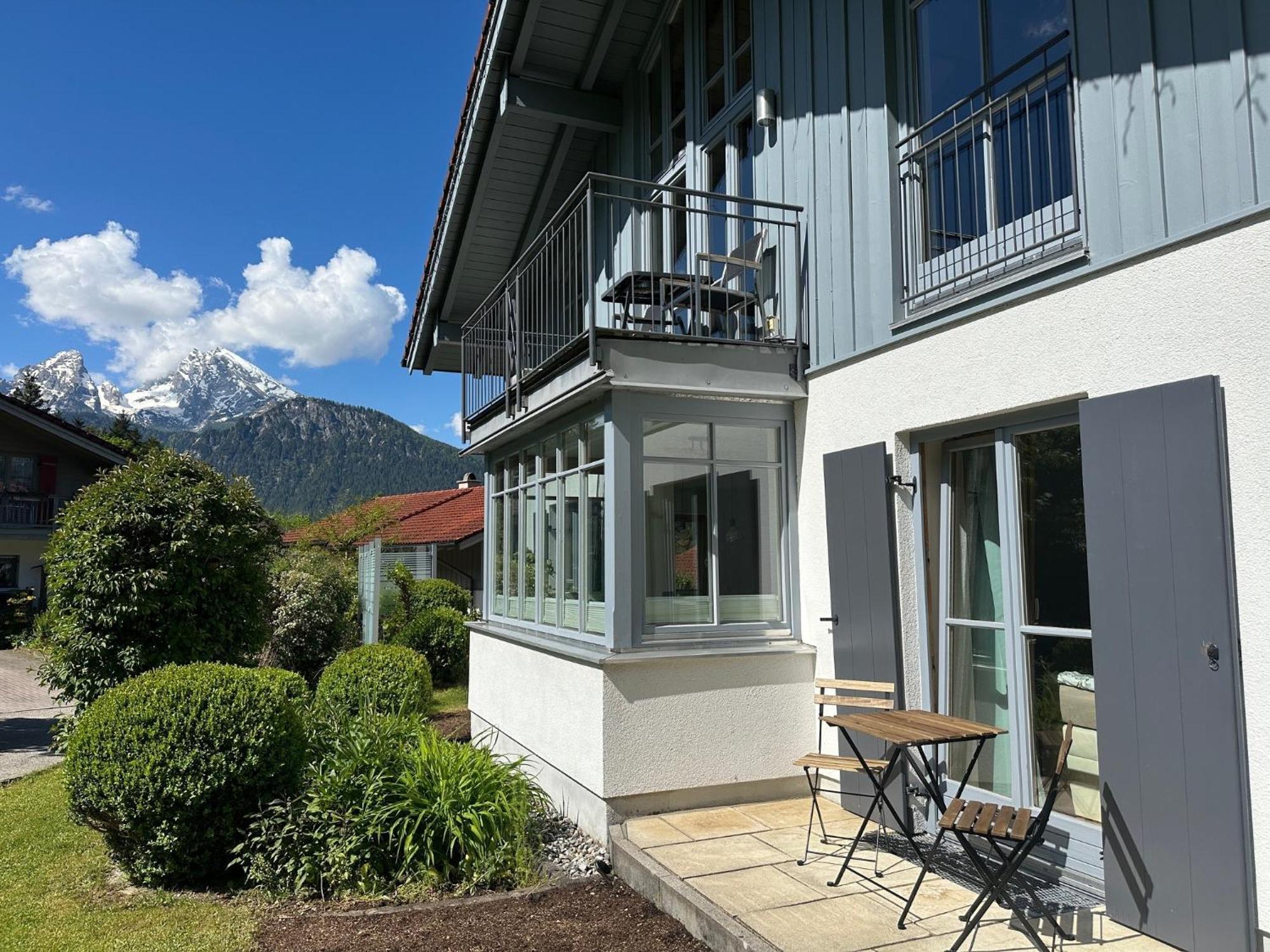 Ferienwohnung Marianne Bergpanorama Fuer Paare 60Qm Berchtesgaden Buitenkant foto