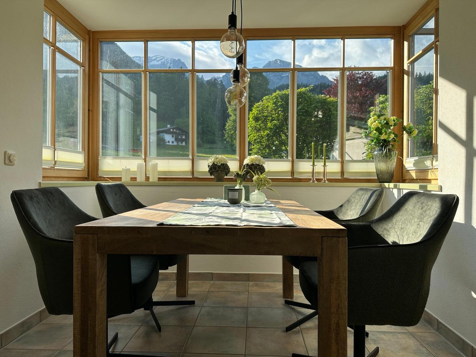 Ferienwohnung Marianne Bergpanorama Fuer Paare 60Qm Berchtesgaden Buitenkant foto