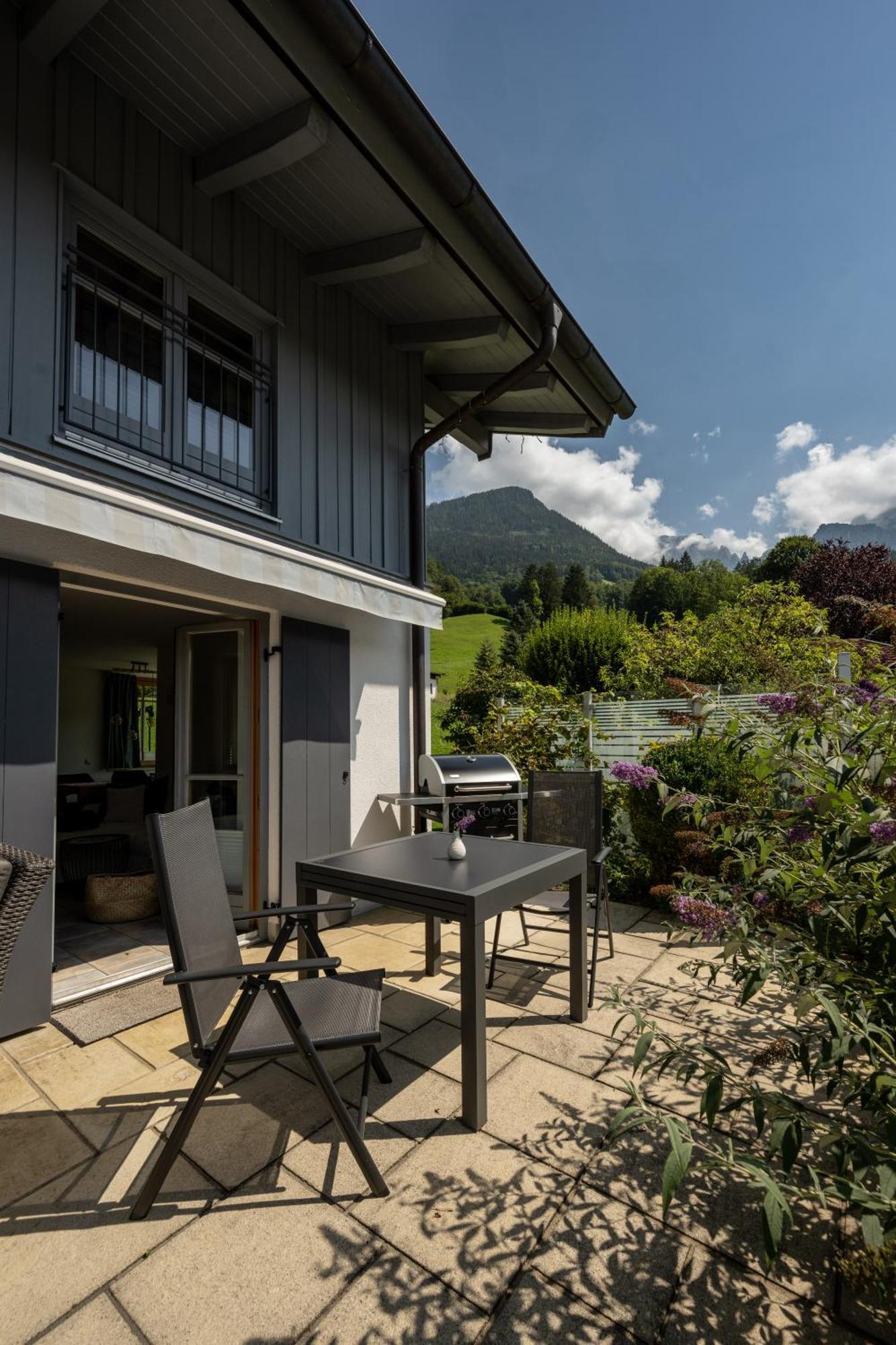 Ferienwohnung Marianne Bergpanorama Fuer Paare 60Qm Berchtesgaden Buitenkant foto