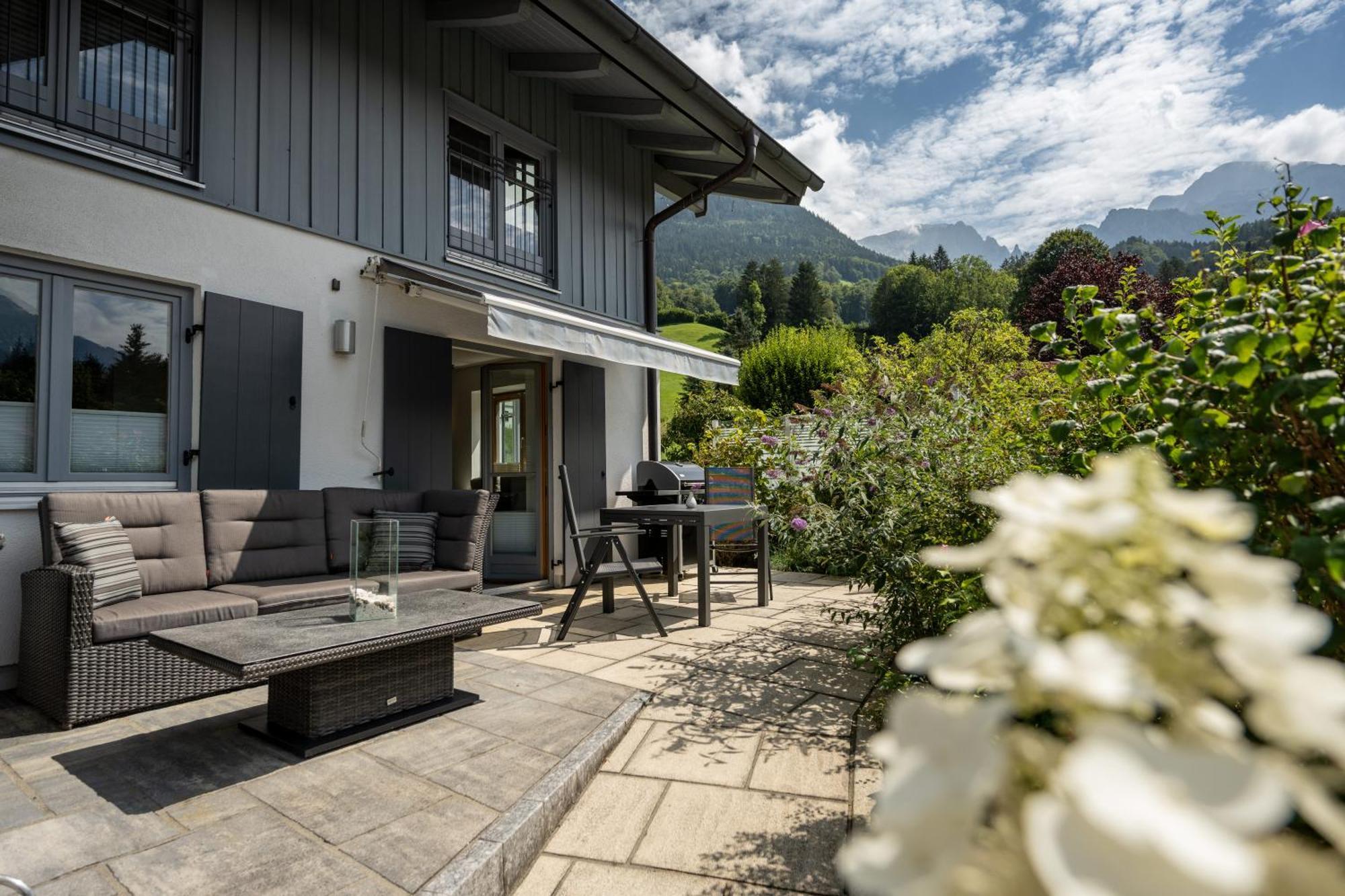 Ferienwohnung Marianne Bergpanorama Fuer Paare 60Qm Berchtesgaden Buitenkant foto